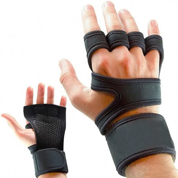 Gym Gloves With Wrist Support - Ideal For Gym Workouts
