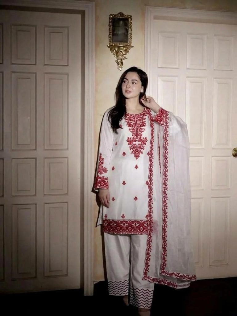 Embroidery Readymade Three Piece Premium Luxury Blend Cotton Dress