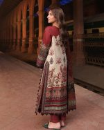 Digital Printed 3 Piece | China Microstich Ari Work Dress - Image 7