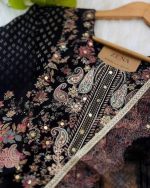Digital Printed 3 Piece | China Microstich Ari Work Dress - Image 30