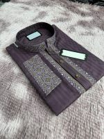 Sequence Embroidery Panjabi | Cotton Thread Embroidery - Image 2