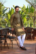 Luxury Italian Panjabi with Box | Premium La-Italian Cotton - Image 3