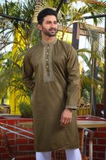 Luxury Italian Panjabi with Box La-Italian Cotton