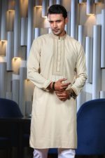 Luxury Pakistani Panjabi with Box | Jacquard Cotton & Embroidery - Image 2