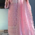 Eid Special Embroidery Three Piece Tencel Cotton