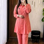 Ladies Pant and Shirt Two Piece Garments Georgette