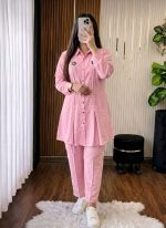 Ladies Pant and Shirt Two Piece Garments Georgette