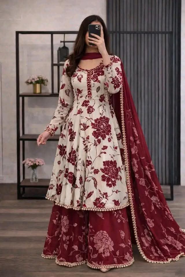 Golap Gown Three Piece Cotton Printed Women’s Dress