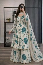Golap Gown Three Piece Cotton Printed Women’s Dress