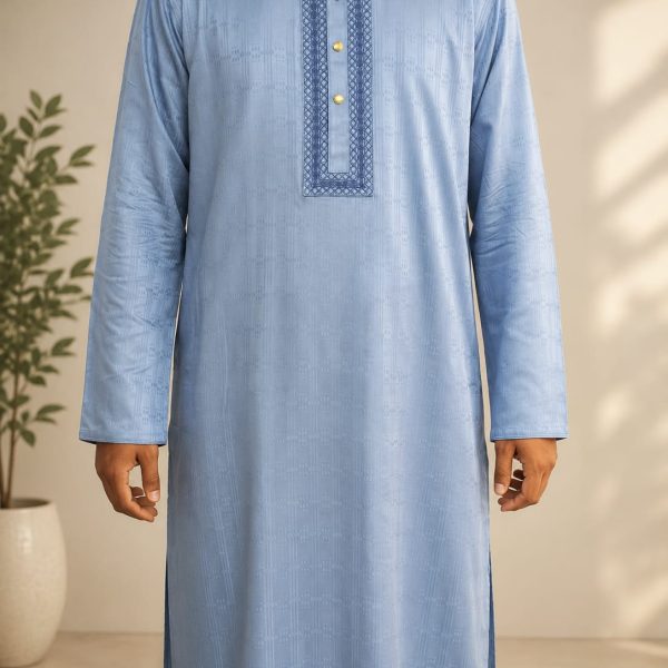 Premium Cotton Embroidery Panjabi