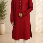 Premium Cotton Embroidery Panjabi