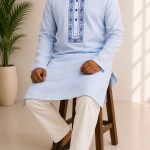 Premium Cotton Embroidery Panjabi