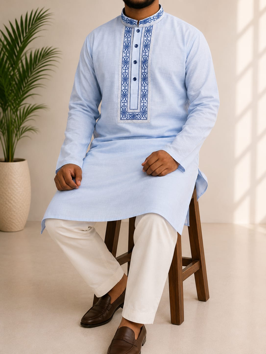 1785260246_L_8 Premium Cotton Embroidery Panjabi