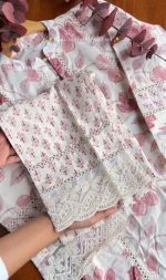 Cotton Embroidery Three Piece for Women | Keshabpur.com - Image 9