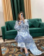 Cotton Embroidery Three Piece for Women | Keshabpur.com - Image 3