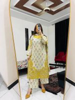Cotton Embroidery Three Piece for Women | Keshabpur.com - Image 4