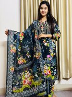 Digital Print Three Piece for Women | Keshabpur.com - Image 3