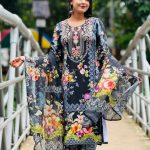 Digital Print Three Piece for Women in China DTX Fabric