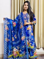Digital Print Three Piece for Women | Keshabpur.com - Image 4