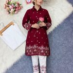 Stylish Embroidery Two Piece Co-Ord Set | Keshabpur.com