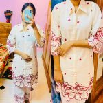Stylish Embroidery Two Piece Co-Ord Set | Keshabpur.com - Image 6