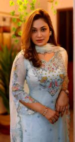 Premium Embroidery Four Piece, Pakistani Four Piece, Embroidered Dress, Tissue Four Piece, Sequence Embroidery, Ladies Four Piece, Women's Fashion