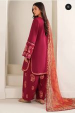 Digital Printed 3 Piece | China Microstich Ari Work Dress - Image 12