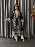 Premium Cotton Two Piece with Embroidery Work