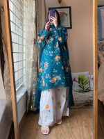 Digital Printed 3 Piece | China Microstich Ari Work Dress - Image 36