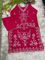 Unique Embroidered Co-Ord Set in TC Cotton | Keshabpur - Image 13