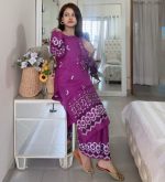 Unique Embroidered Co-Ord Set in TC Cotton | Keshabpur - Image 9