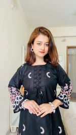 Unique Embroidered Co-Ord Set in TC Cotton | Keshabpur - Image 6