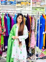 Unique Embroidered Co-Ord Set in TC Cotton | Keshabpur - Image 4