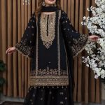 New Premium Gararah Dress Indian Georgette Heavy Embroidery