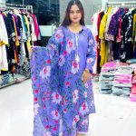 Skin Print Three Piece Budget Friendly Screen Print Dress for Women